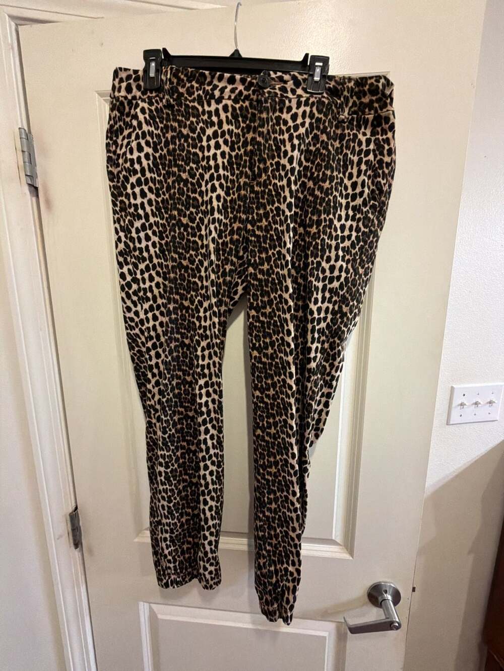 Like an angel Women's Leopard Print Casual Pants Size XL